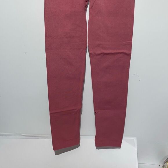Leggings Depot Women's Mauve High Waisted Ankle Pull On Leggings One Size NWT - Picture 2 of 8